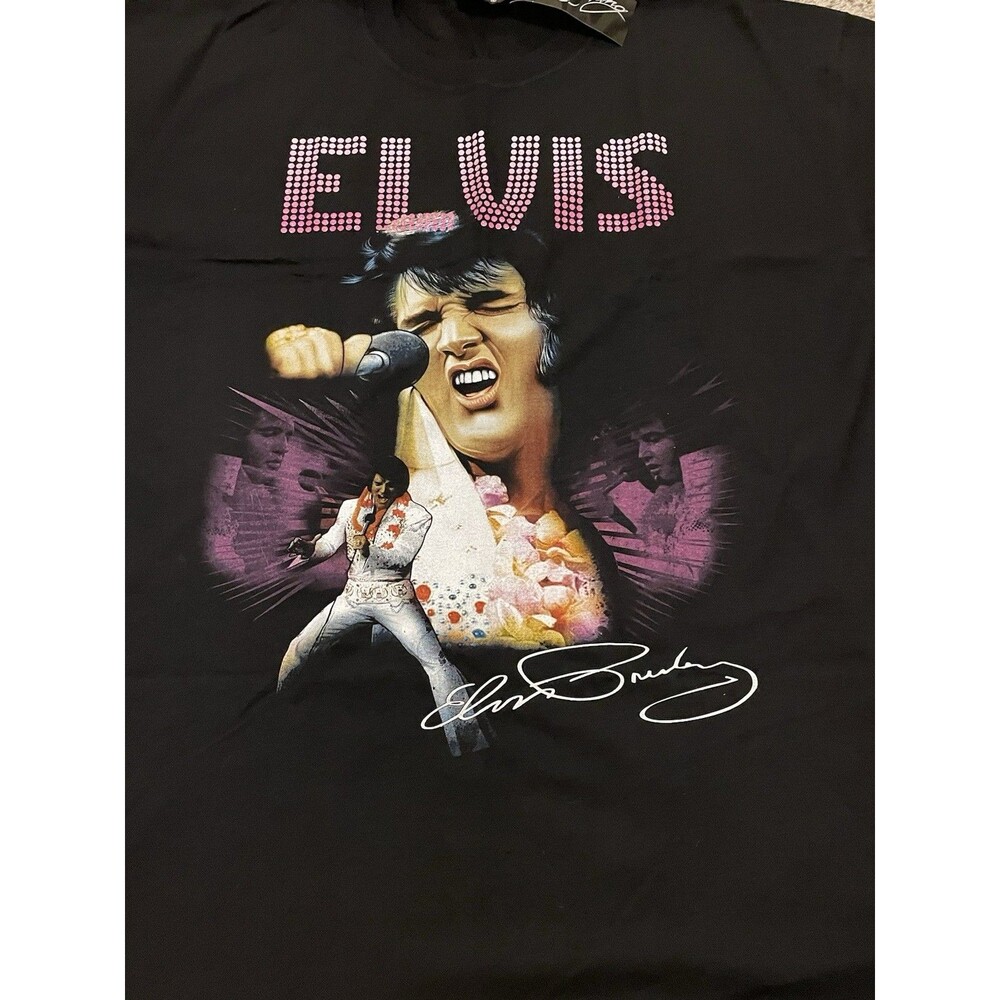 Elvis Presley Graphic T-Shirt Men’s Xxl NWT - Picture 2 of 7